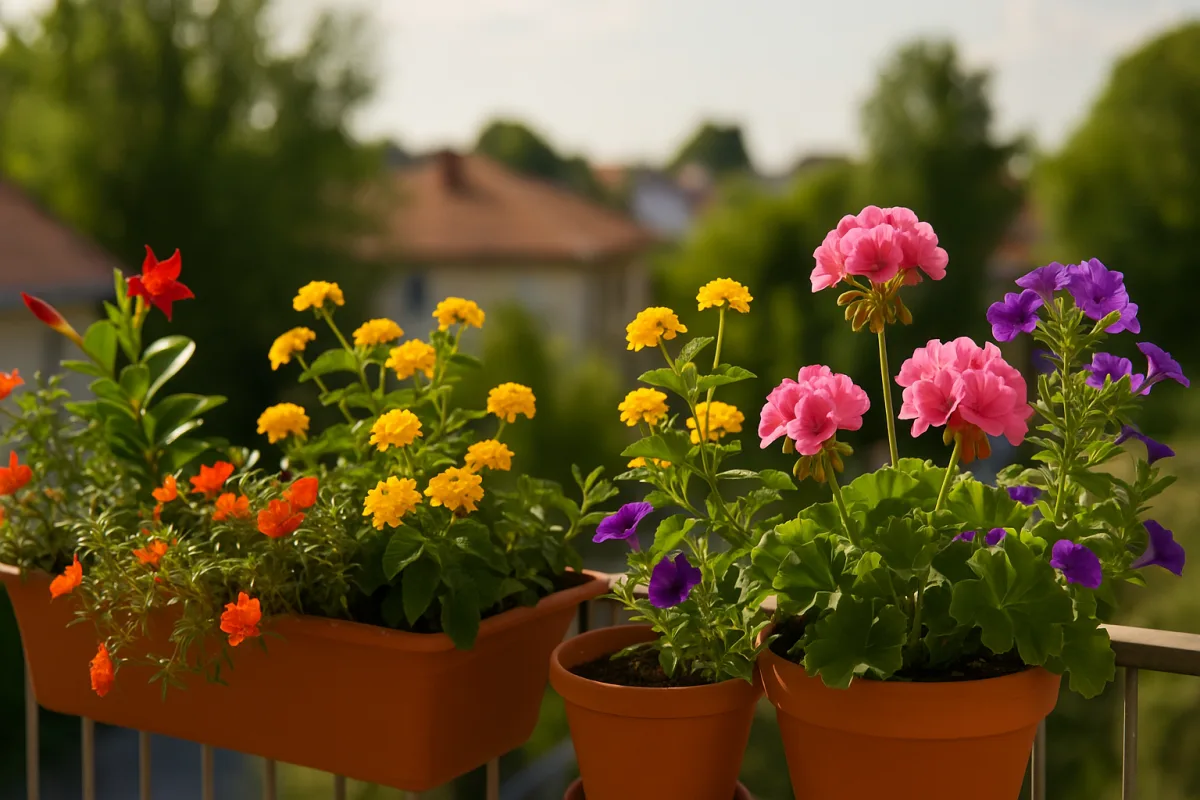 Piante da balcone resistenti al sole: scegli quelle che fioriscono anche d'estate