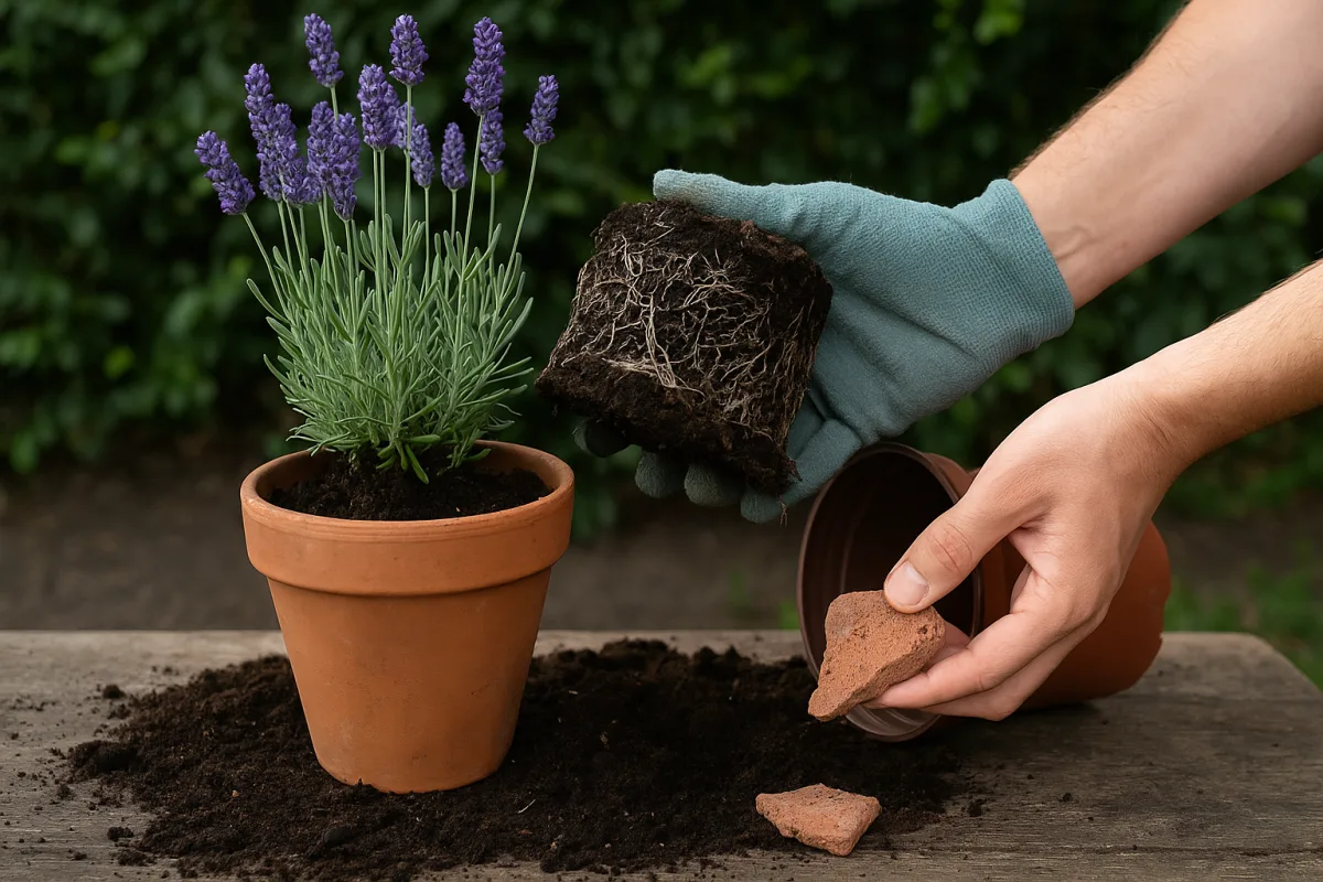 Coltivazione della lavanda in vaso: il trucco che evita le radici marce