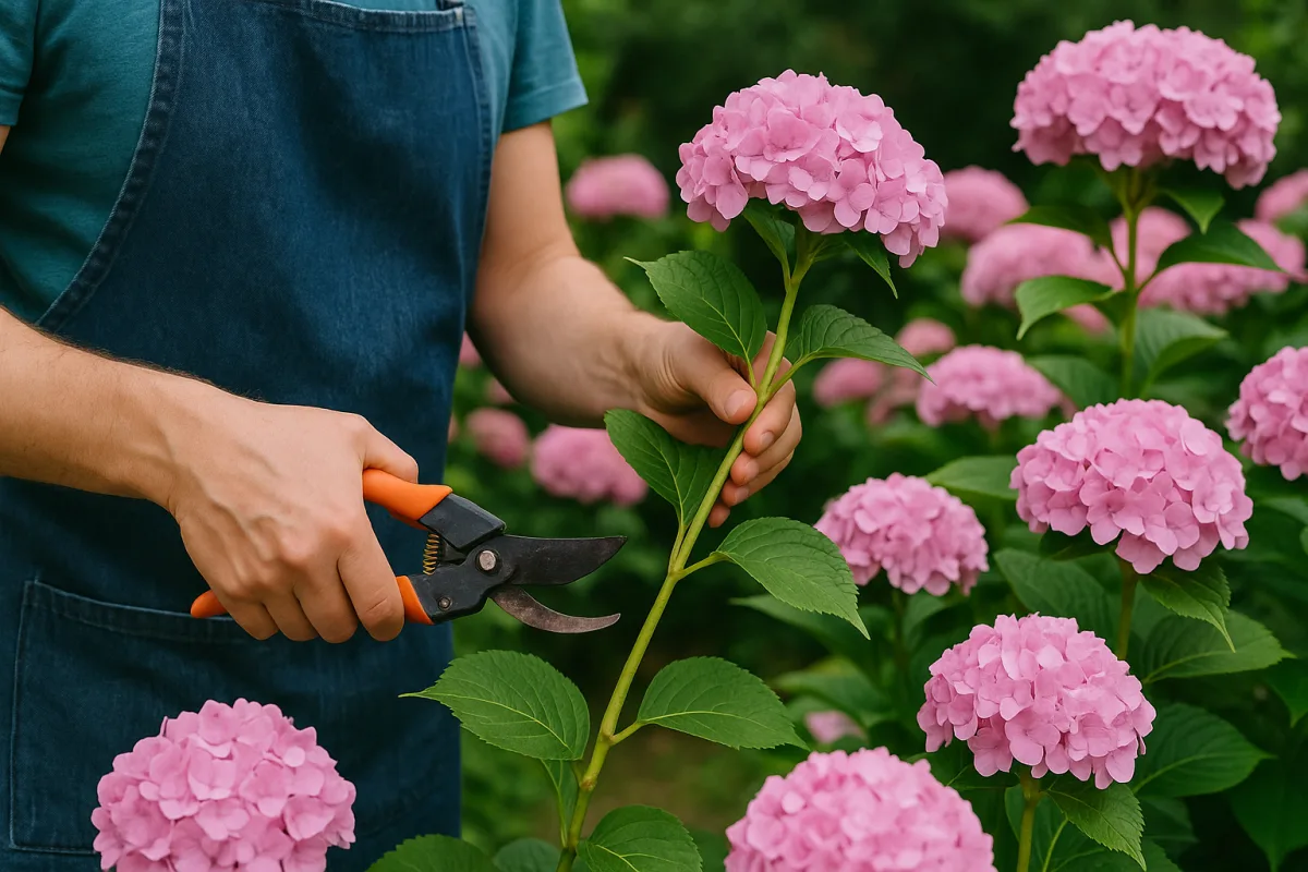 Quando potare le ortensie? Il momento ideale per avere una fioritura abbondante