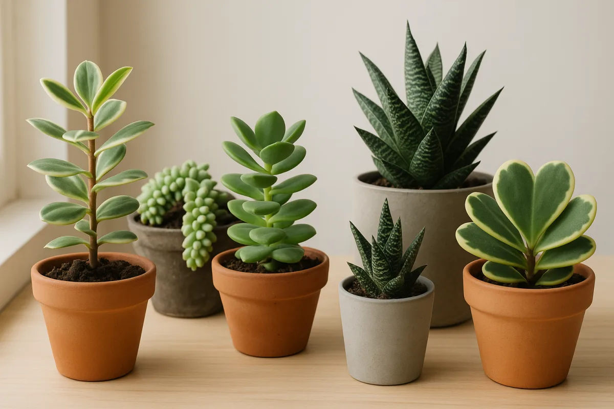 Succulente che resistono all’ombra: specie insolite e poco conosciute per interni luminosi