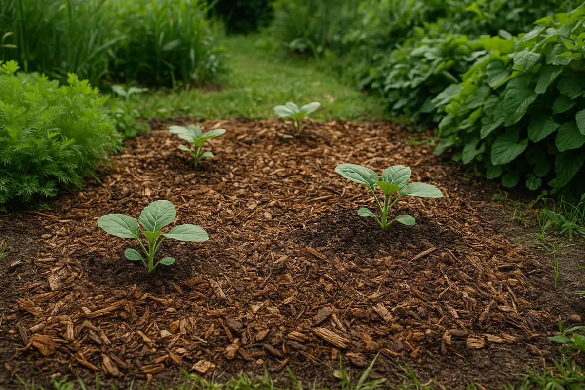Pacciamatura naturale nel giardino: materiali e risultati sorprendenti dopo poche settimane