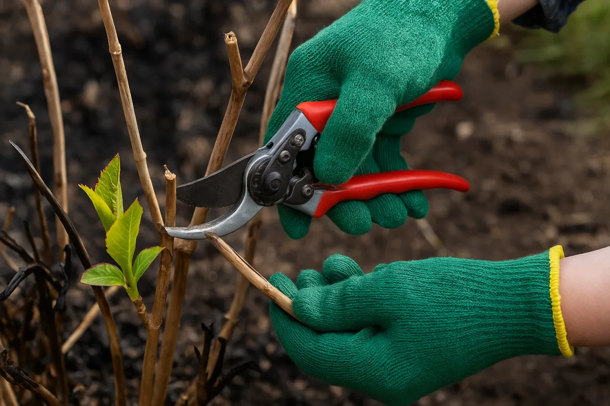 Potatura delle ortensie a primavera: il rischio che brucia i nuovi boccioli