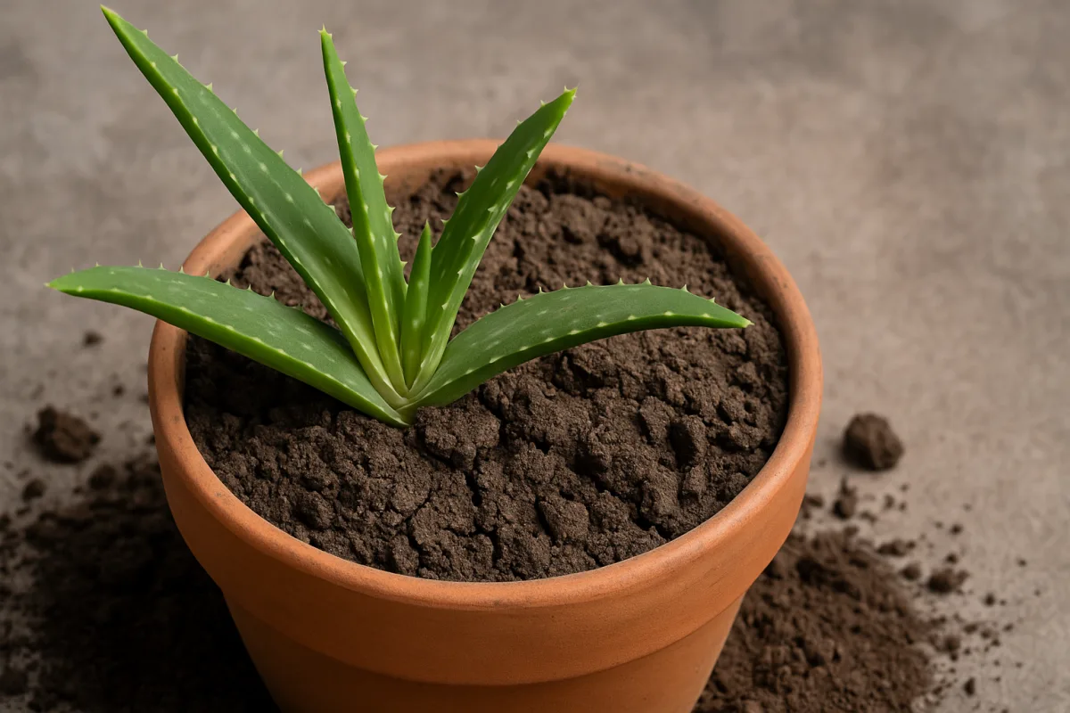 Aloe vera che non cresce in vaso: il tipo di terra che blocca le radici