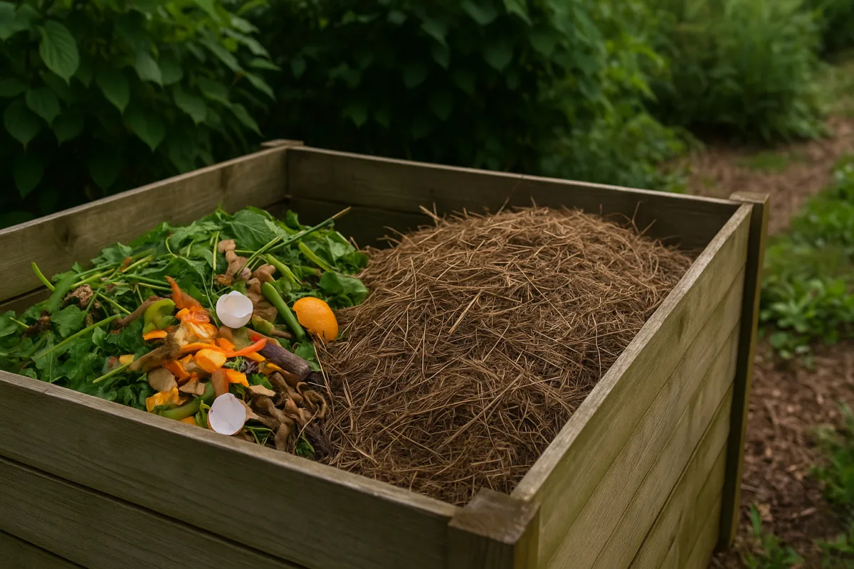Rapporto verde-secco nel compost: l'equilibrio che determina la qualità finale