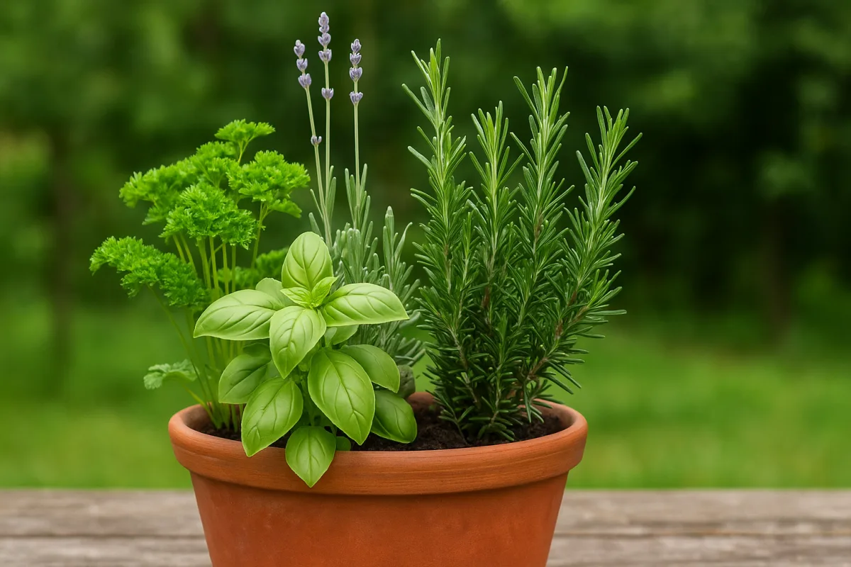 Aromatiche miste nello stesso vaso: le combinazioni che convivono senza problemi