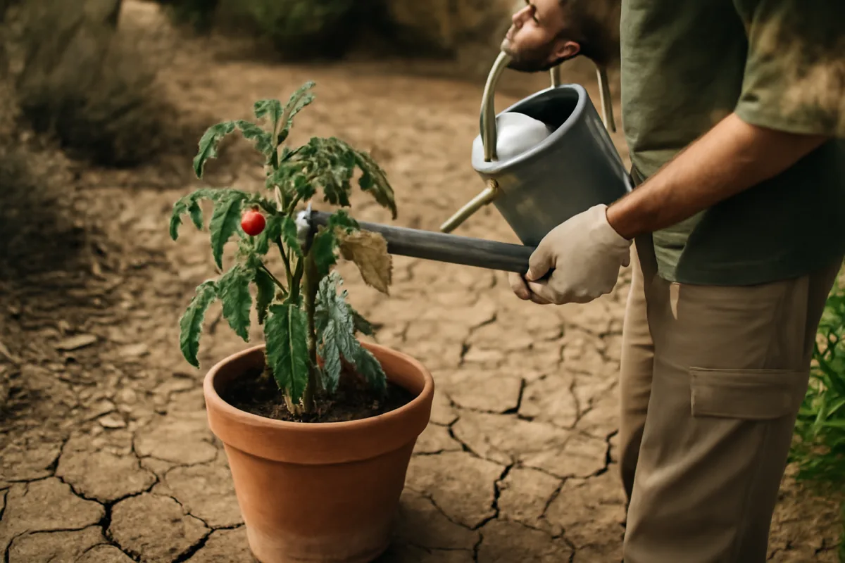 Giardino e siccità: come proteggere le piante quando l'acqua scarseggia davvero